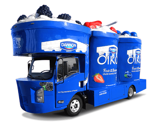 Oikos Mobile Sampling and Marketing