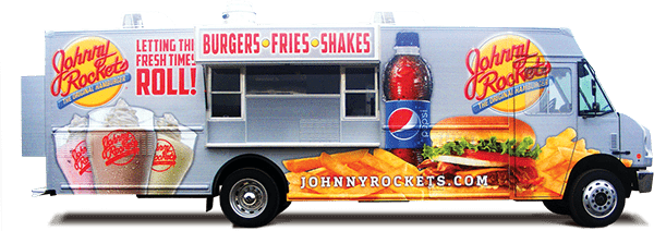 Johnny Rockets Large Box Truck